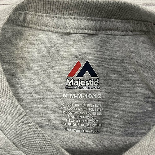Majestic MLB 2017 Spring Training Gray Short Sleeve T Shirt Youth Boys Medium Ne - Picture 3 of 7