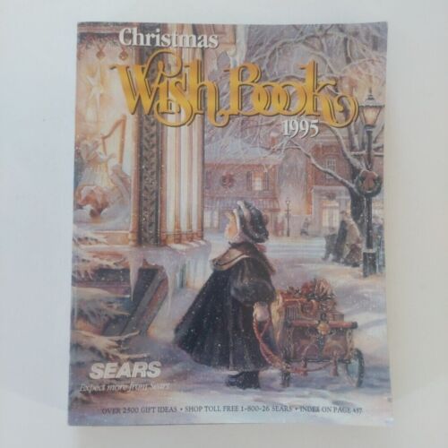1995 Sears Christmas Wishbook Barbie Lego Nintendo Catalog FREE SHIPPING