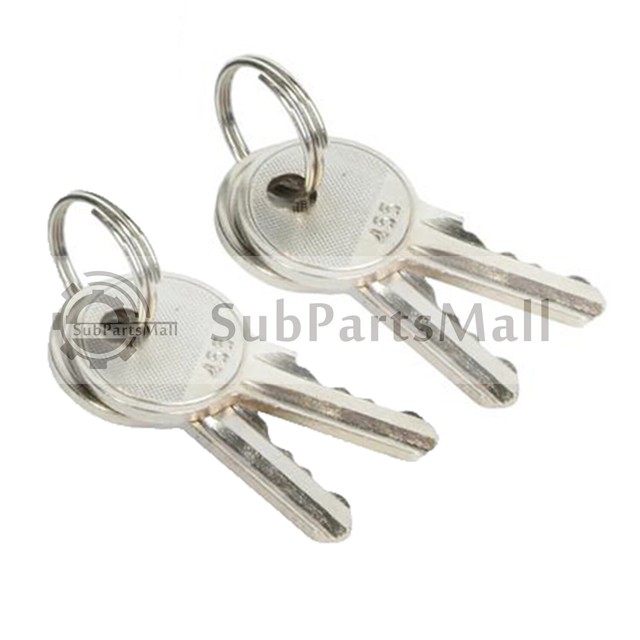 2 pair 455 Replacement Key 104466 Made to Fits Skyjack and Genie Lifts