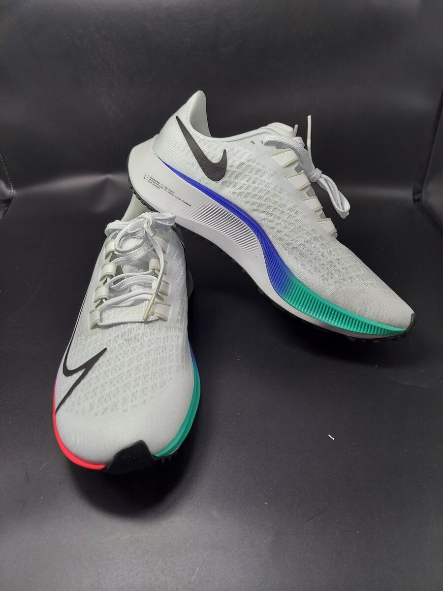 Nike Air Zoom Pegasus 37 Men’s Size 9.5 White Multicolored Running Shoes