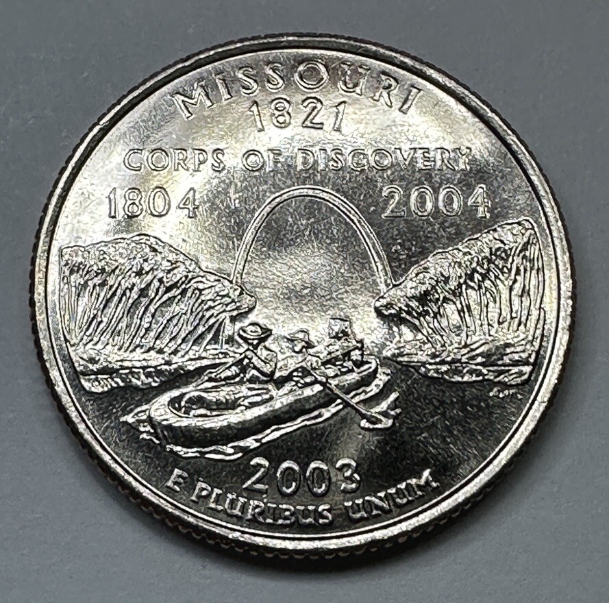 2003-P Missouri State Quarter 25cent Coin from US Mint Set