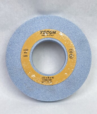TECON 100X8X40mm Cylindrical Grinding Wheel Grind Stone for Splitting ...