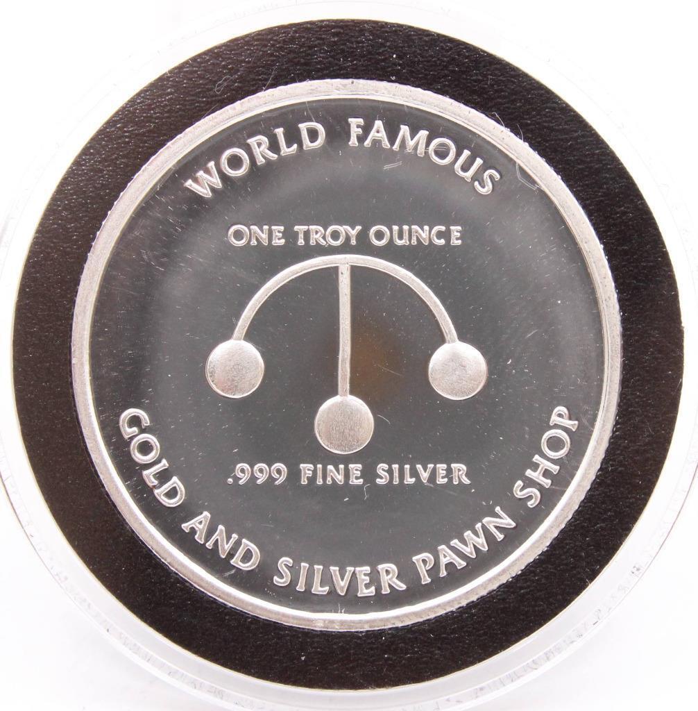 1 oz Pawn Stars .999 Silver Round World Famous Gold and Silver Pawn Shop