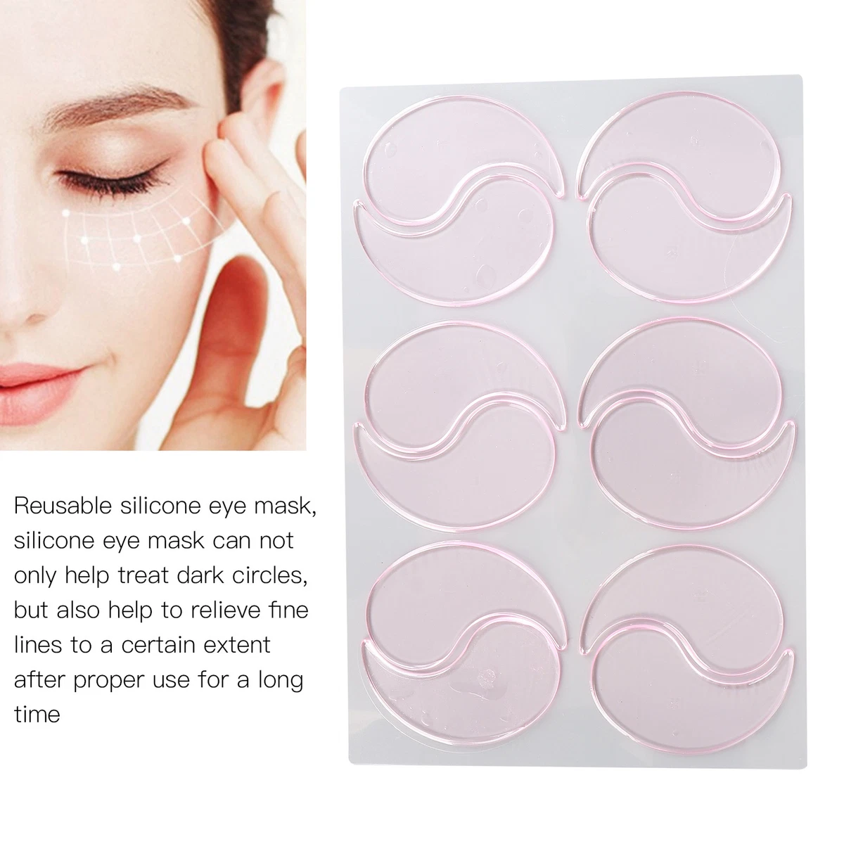 Silicone cheap eye pads