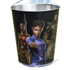 Cubo de hojalata Black Panther WAKANDA FOREVER Cinepolis película palomitas
