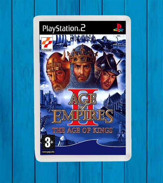Age Of Empires Ii Spiel Magnet KüHlschrankmagnet FüR Playstation 2 PS2-image