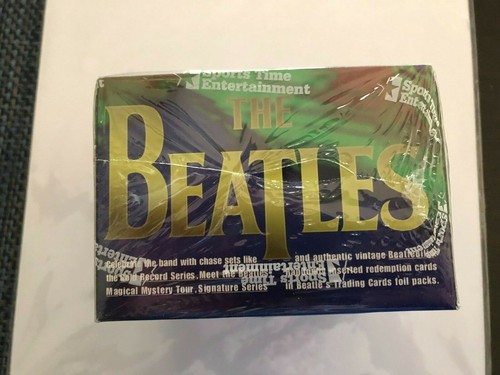1996 SEALED BOX OF THE BEATLES TRADING CARDS - SPORTS TIME - Picture 2 of 3