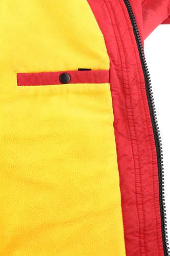 Diesel W-Trodd Jacket Mens M Sizes Fleece Lined Hood Coated Red - Picture 8 of 22