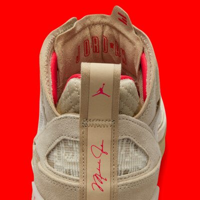 Nike Air Jordan XXXVII 37 PRM Wheat Limestone Red FD6721-200 sz 10