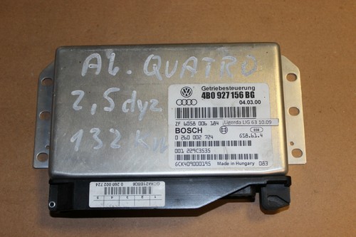 Original Audi Getriebesteuergerät 4B0927156BG  0260002724