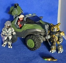 HALO MINIMATES WARTHOG & FIGURES
