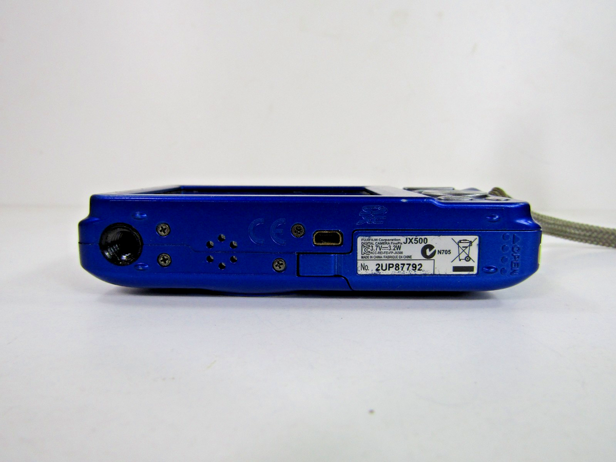 Fujifilm FinePix JX500 14MP HD Movie Digital Camera Blue | eBay