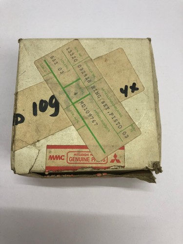 4Cyl. X Original MITSUBISHI PISTON RING SET MD109767 80.50 MM 1.3 L 2 X 2 x 4 mm - Picture 9 of 11