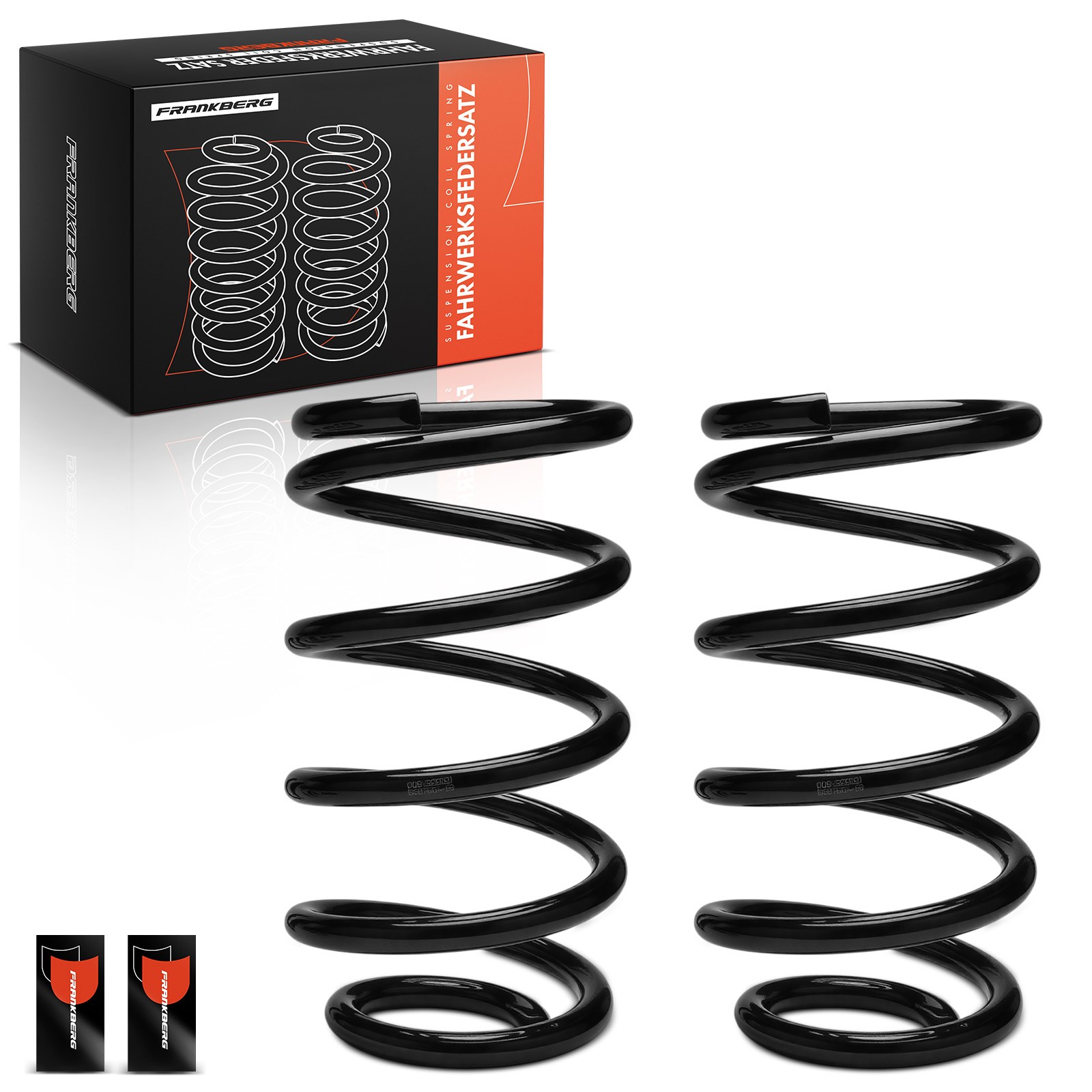 Frankberg 2x Coil Spring Set for Ford Transit FA MK VII 2006-2014 Front RA1536