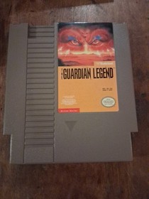 Videojuego The Guardian Legend NES limpio interior probado con caja