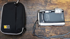 Olympus Stylus Tough 6020 Compact Digital Camera 14MP 5x Zoom Case Black/Silver