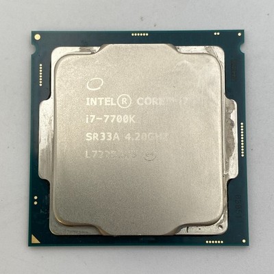 Intel Core i7-7700K 4.2GHz 4-Core 8-Thread CPU | eBay