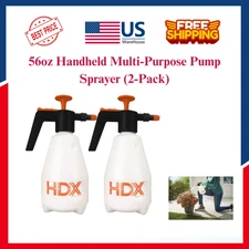 56oz Handheld Multi-Purpose Pump Sprayer (2-Pack)