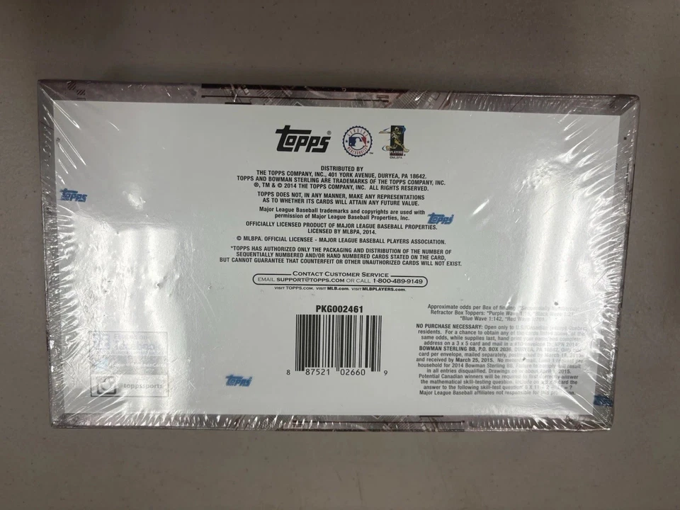 2014 Bowman Sterling Sealed Baseball Hobby Box - Image 2 of 2