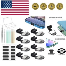 8PCS USB Type C Anti Dust Plugs Cover, C-Type Port Dust Plug, USB C Dust Cove...