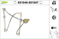 Fensterheber Valeo 851046 FüR VW Polo 6R1 6C1 5 602 604 612 614 TSI TDI 16V GTI