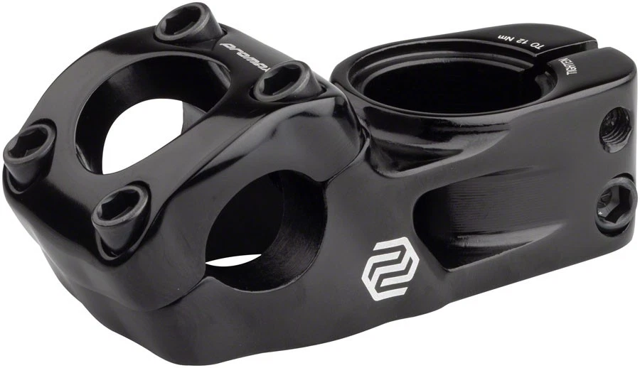 Promax Impact BMX Stem 48mm Top Load CNC-Machined 6061-T6 Aluminum Black - Image 2 of 2