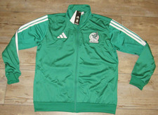 adidas Mexico FIFA World Cup DNA Team Soccer Green Track Jacket size Men's Large