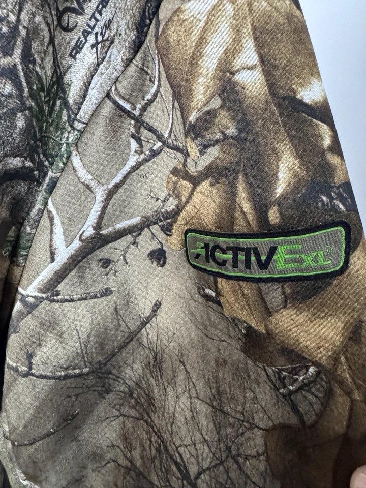 DRAKE Men's Non-typical Men’s Camo Hunting Coat Jacket 2XL - Image 3 of 4