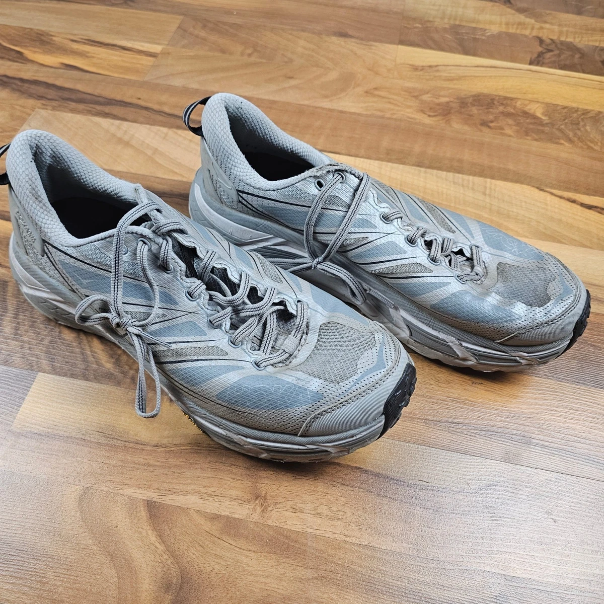 New Hoka One Mafate Speed 2 Galactic Grey Running Sneakers Men 13 - 1126851 SRYG Hoka One One HOKA Mafate Speed 2 Galactic Grey for sale | eBay main image 4