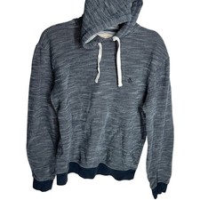 Penguin by MunsingWear Hoodie Size S Gray Sweatshirt Long Sleeves Cotton Blend