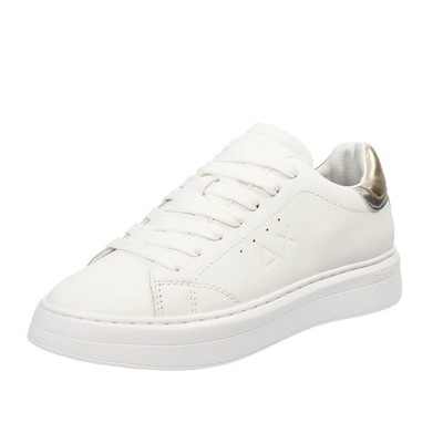 Sun 68 Grace Leather Weiß - Damen Schuhe Sneaker Elegant Und Schick
