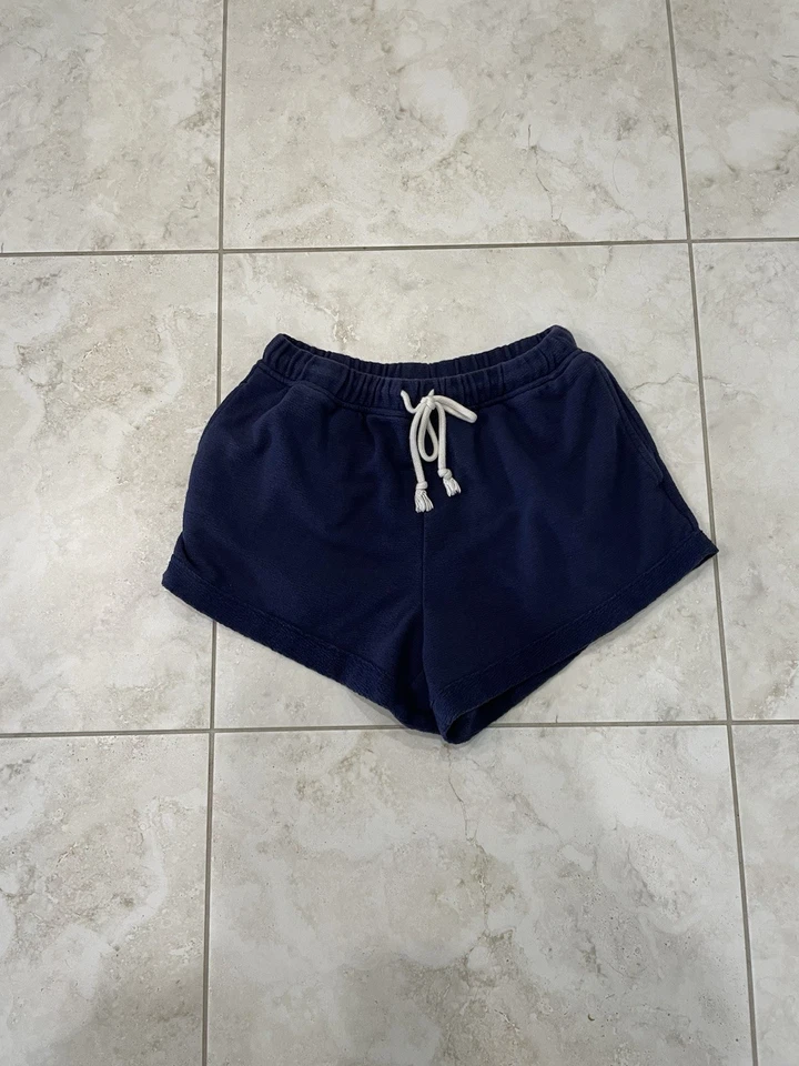 Aerie Blue Comfy Drawstring Shorts Size Small - Image 3 of 4