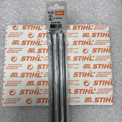 3- STIHL Chain Files for Picco Chains Replacements 7010 871 0401 OEM [misc]
