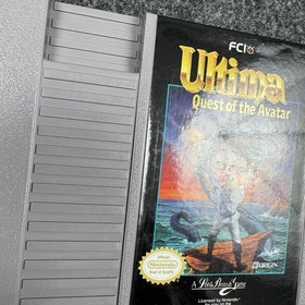 Ultima Quest of the Avatar Nintendo NES Game Cartridge Only