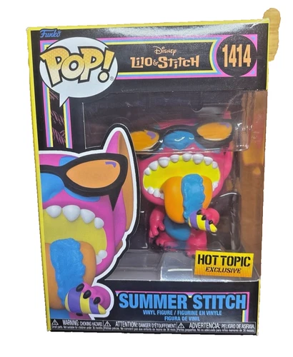 Funko Pop! Disney Lilo & Stitch Summer Stitch Hot Topic Exclusive #1414
