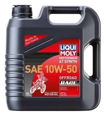 LIQUI MOLY 4T Synthetic Offroad Race Motor Oil 4L 10W50 20080