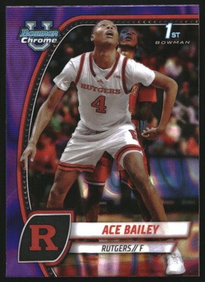 A7926- 2024-25 Bowman Chrome University Purple Lava -You Pick- 15+ FREE US SHIP