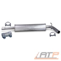 MittelschalldÄMpfer FÜR Audi A3 8V Seat Ateca Leon Skoda Karoq VW Golf 7 1.0 TSI