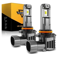 AUXBEAM 9005 HB3 LED Headlight Bulbs Conversion Kit Super Bright White High Beam