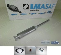 Imasaf Auspuff VorschalldäMpfer+Anbauteile für Ford Focus/Volvo S40 1.4+1.6