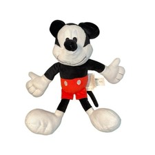 Disney Mickey Mouse Plush 11 Inch Stuffed Animal Toy Red Shorts Black White
