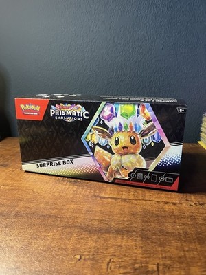 Prismatic Evolutions Überraschungsbox Pokemon TCG leer