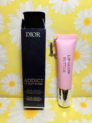 Christian Dior Addict Lip Glow Butter Shine Lip Treatment 101 Glazed Pink