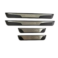 Kit 4 Modanature Battitacco / Pedane Sottoporta in ABS/Acciaio – Peugeot 5008