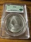 1888-P MORGAN SILVER DOLLAR CAC MS63