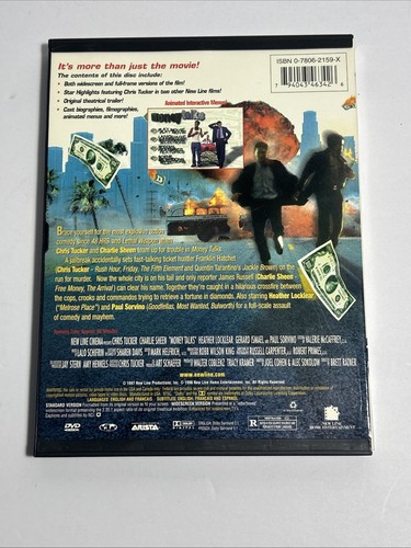 MONEY TALKS (DVD, 1997) COMEDY, CHARLIE SHEEN, CHRIS TUCKER, HEATHER LOCKLEAR - Picture 2 of 7