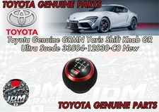 Toyota Genuine Grmn Yaris Shift Knob Gr Ultra Suede 33504-12830-c0 New