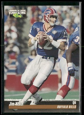 1995 Pro Line Jim Kelly #215 Buffalo Bills