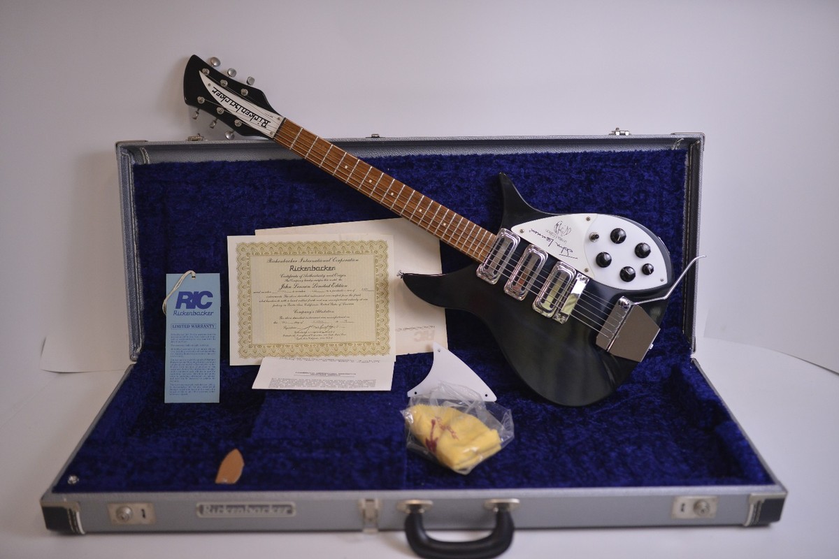 1990 Rickenbacker 325JL John Lennon Limited Edition Jetglo