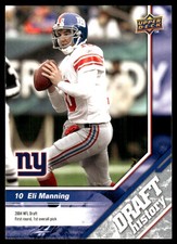 Eli Manning 2009 Upper Deck Draft Edition #155 Giants NFL READ FREE SHIPPING